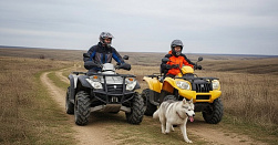 Катание на квадроциклах